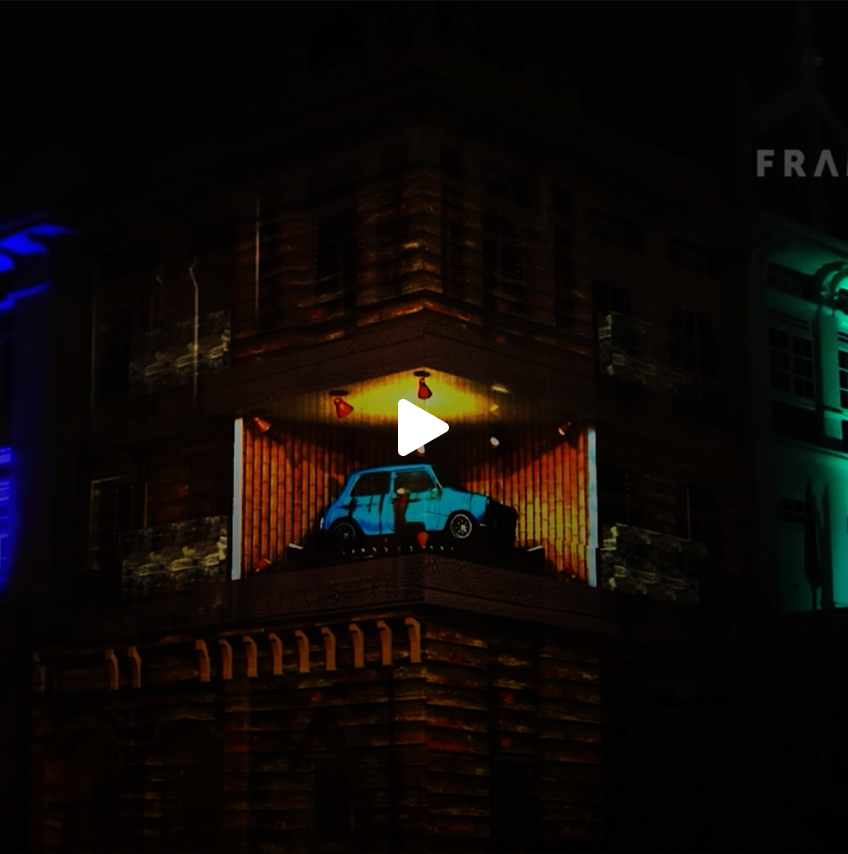 FrameMotion Studio Projection Mapping Reel 1